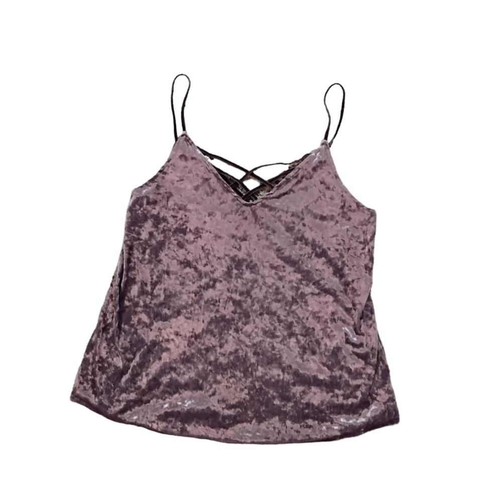 Velvet Mauve Strappy Cami Top